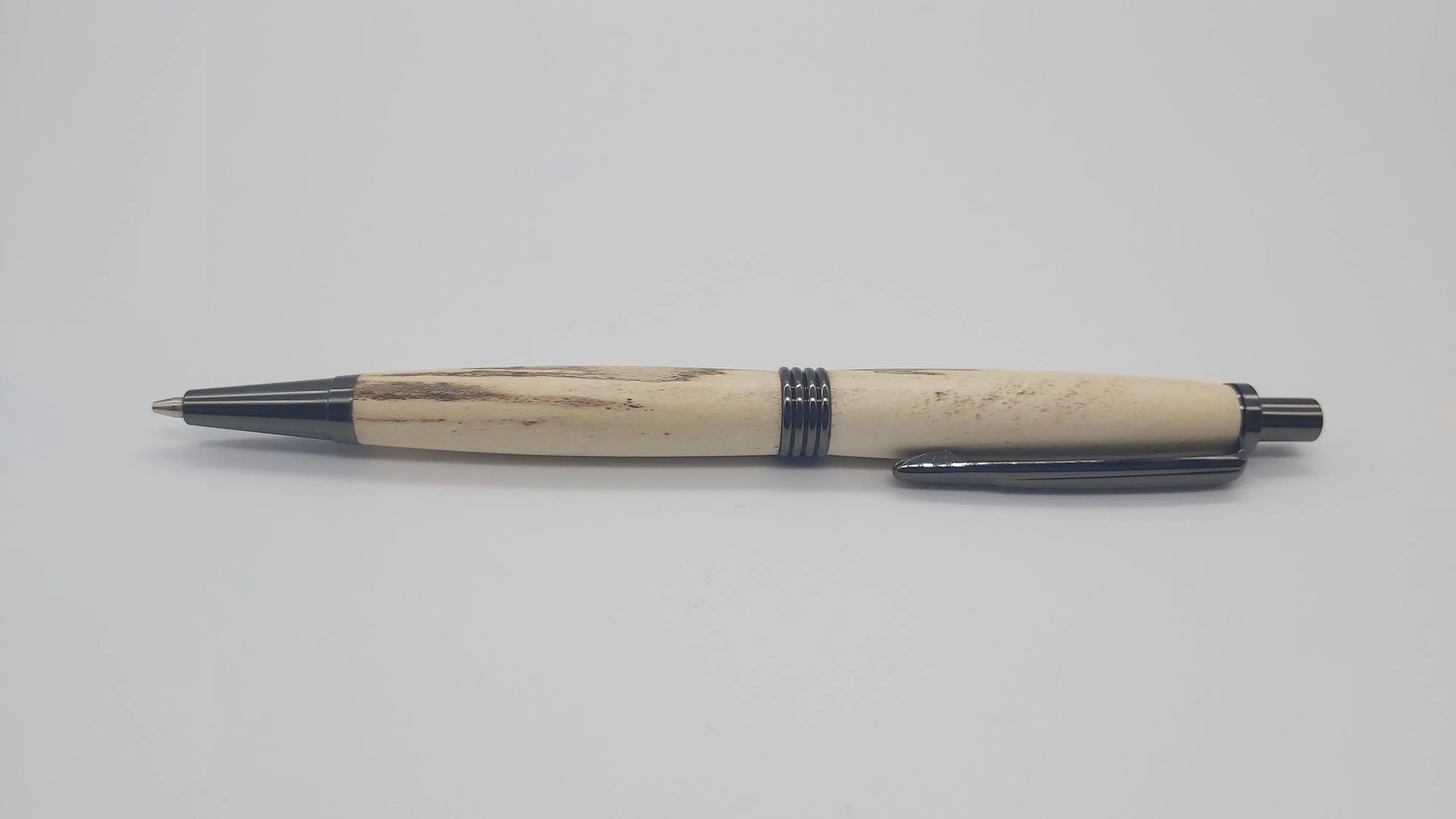Pencil in Spalted Beech from Cotehele House, Cornwall. DevonPens