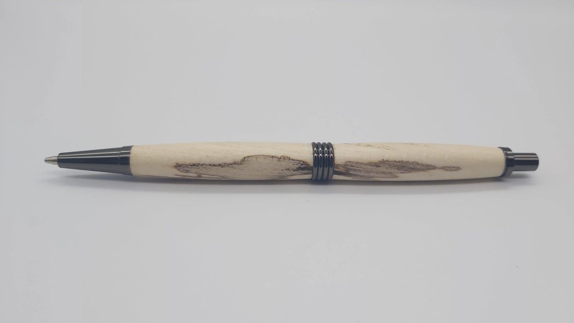 Pencil in Spalted Beech from Cotehele House, Cornwall. DevonPens