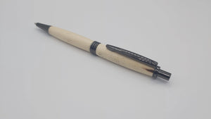 Pencil in Spalted Beech from Cotehele House, Cornwall. DevonPens
