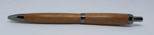 Railway gift - Ballpoint click pen in African Mahogany from W2180 a 1950 Railway Coach DevonPens