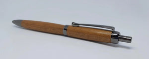 Railway gift - Ballpoint click pen in African Mahogany from W2180 a 1950 Railway Coach DevonPens