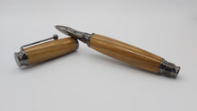 Rollerball and pencil set in Dartmoor Laburnum. DevonPens
