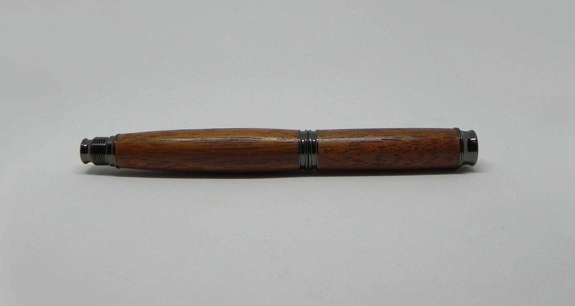 Rollerball pen in African Mahogany from W2180 Railway carriage DevonPens