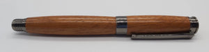 Rollerball pen in African Mahogany from W2180 Railway carriage DevonPens