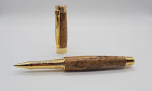 Rollerball pen in Lacewood from Powderham Castle Devon. DevonPens