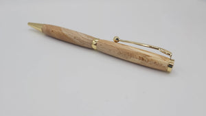 Saltram house-  Spalted Beech ballpoint pen DevonPens