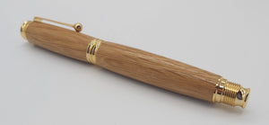 Scotch Whisky cask oak - Fountain pen - gold DevonPens