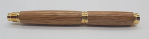 Scotch Whisky cask oak - Fountain pen - gold DevonPens