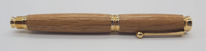 Scotch Whisky cask oak - Fountain pen - gold DevonPens