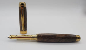 Turkish Walnut Fountain pen DevonPens